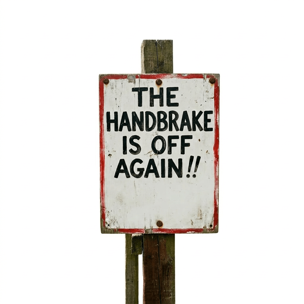 Remove smaller text from sign